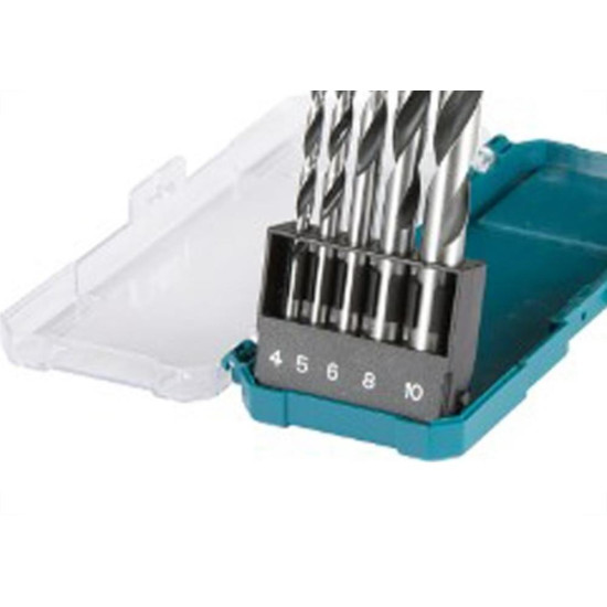 Broca 3 Pontas Para Madeira Makita 04A10Mm Com 5 Pecas D-72861 Broca 3 Pontas Para Madeira Makita 04A10Mm Com 5 Pecas D-72861