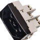 Modulo Tomada Margirius Sleek 2Polo+Terra 20A Preto 16820 Modulo Tomada Margirius Sleek 2Polo+Terra 20A Preto 16820