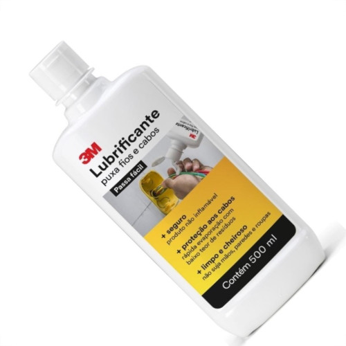 Lubrificante Para Puxamnto De Cabo 3M (Base Dagua) 500Ml Hb004567309 Lubrificante Para Puxamnto De Cabo 3M (Base Dagua) 500Ml Hb004567309