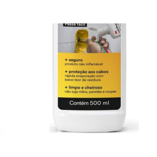 Lubrificante Para Puxamnto De Cabo 3M (Base Dagua) 500Ml Hb004567309 Lubrificante Para Puxamnto De Cabo 3M (Base Dagua) 500Ml Hb004567309