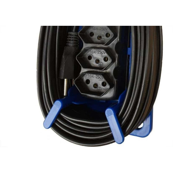 Filtro Linha Plastico Asantos Com Fusivel 3Tomadas 2Polo+Terra 3M Com Suporte 2128