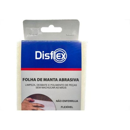 Manta Abrasiva Disflex 225Mmx110 Anti-Risco Branca 3 Pecas 39.010 Manta Abrasiva Disflex 225Mmx110 Anti-Risco Branca 3 Pecas 39.010