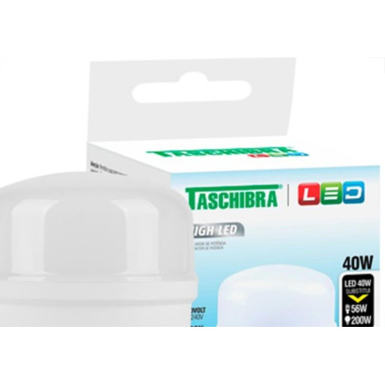 Lampada Led Bulbo Taschibra 40W 6500K E27 Lampada Led Bulbo Taschibra 40W 6500K E27