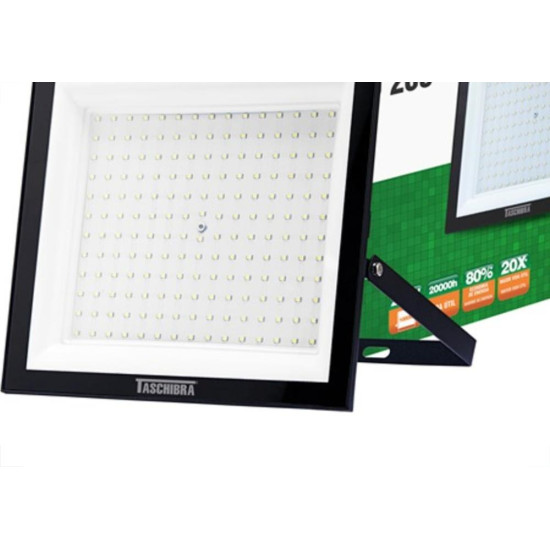 Refletor Led Taschibra 200W 12000Lm 6500K -02 Refletor Led Taschibra 200W 12000Lm 6500K -02