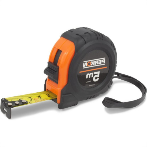 Trena Perkon Emborrachada Basica 5M19Mm Com Trava 1172 - Kit C/6
