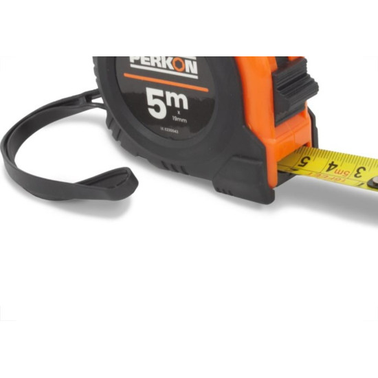 Trena Perkon Emborrachada Basica 5M19Mm Com Trava 1172 - Kit C/6