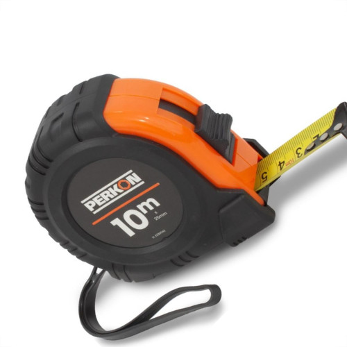 Trena Perkon Emborrachada Basica 10M25Mm Com Trava 1175 - Kit C/6