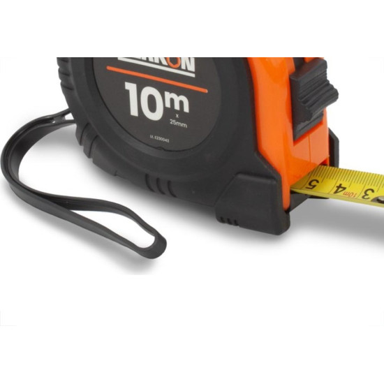Trena Perkon Emborrachada Basica 10M25Mm Com Trava 1175 - Kit C/6