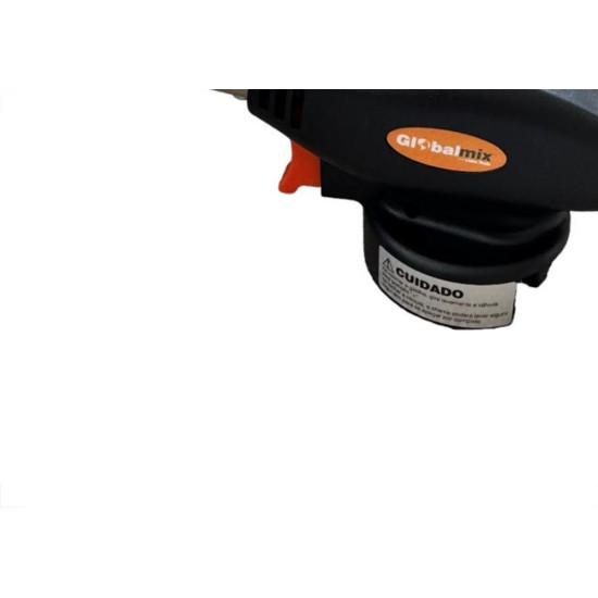 Macarico Portatil Globalmix Automatico Para Cartucho Preto Gt6017