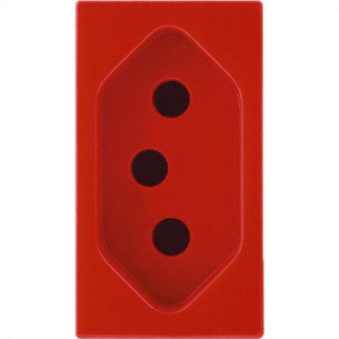 Kit C/2 - Modulo Soprano Ilus (Tomada 20A Vermelho) 5Ub99008