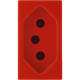 Kit C/2 - Modulo Soprano Ilus (Tomada 20A Vermelho) 5Ub99008 Kit C/2 - Modulo Soprano Ilus (Tomada 20A Vermelho) 5Ub99008