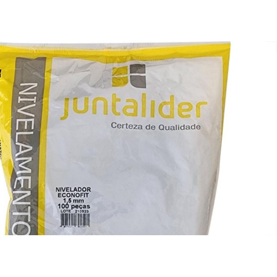 Espacador Nivelador Juntalider 2,0Mm Com 100Pecas Espacador Nivelador Juntalider 2,0Mm Com 100Pecas