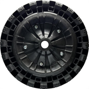 Roda 3,20X8 Pneu Macico Flex Border 