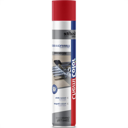 Grafite Em Spray Chemicolor 250Ml Grafite Em Spray Chemicolor 250Ml
