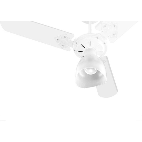 Ventilador Teto Ventidelta New Ligth 3 Pas Branco 127V 38-3148