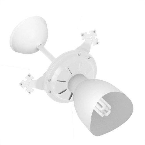 Ventilador Teto Ventidelta New Cristal Ligth 3 Pas Branco 127V 38-3121 Ventilador Teto Ventidelta New Cristal Ligth 3 Pas Branco 127V 38-3121