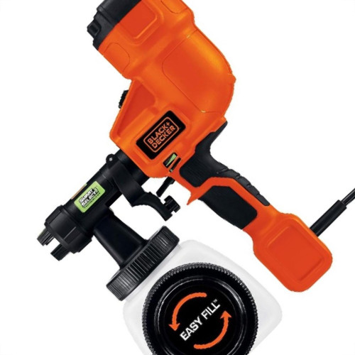 Pistola Black & Decker Pintura 200W 127V Bdph200B-Br Pistola Black & Decker Pintura 200W 127V Bdph200B-Br