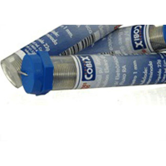 Solda Cobix Em Tubo Azul Com 22 Grs 1871 Solda Cobix Em Tubo Azul Com 22 Grs 1871