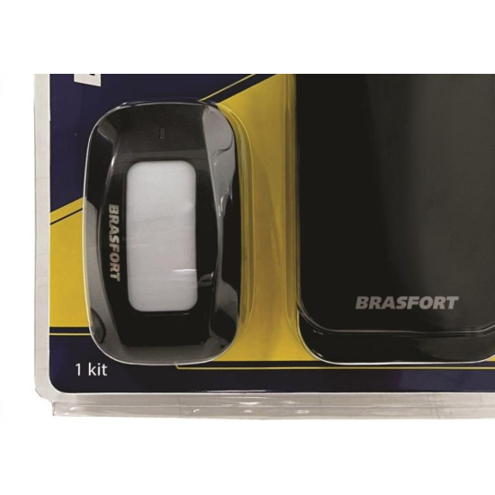 Anunciador De Presenca Brasfort Com Sensor Preto 7746 Anunciador De Presenca Brasfort Com Sensor Preto 7746