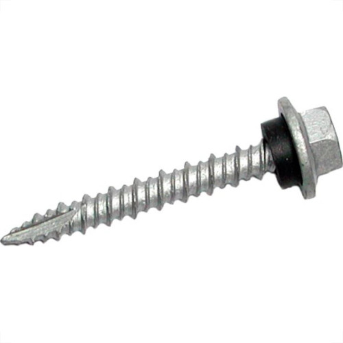 Parafuso Telha Jomarca Sextavado Ponta Ogivada 12Mmx3.1/2'' % 32892 - 1 Cento Parafuso Telha Jomarca Sextavado Ponta Ogivada 12Mmx3.1/2'' % 32892 - 1 Cento