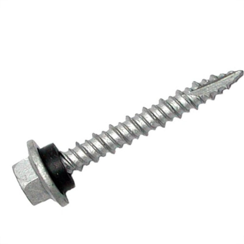 Parafuso Telha Jomarca Sextavado Ponta Ogivada 12Mmx3.1/2'' % 32892 - 1 Cento Parafuso Telha Jomarca Sextavado Ponta Ogivada 12Mmx3.1/2'' % 32892 - 1 Cento