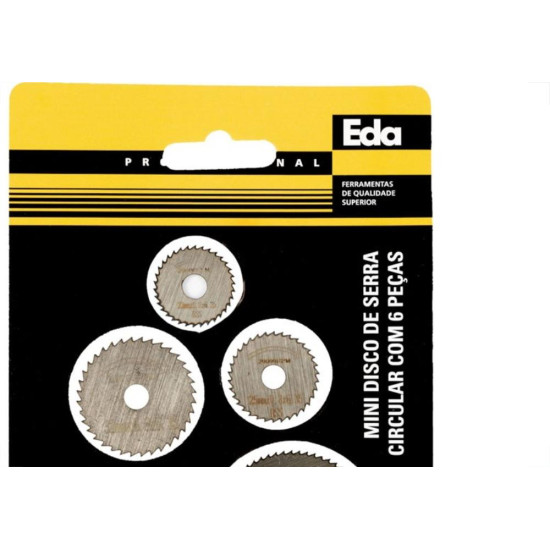 Disco De Serra Circular Eda Mini Com 6 Pecas Ola Disco De Serra Circular Eda Mini Com 6 Pecas Ola