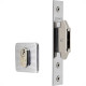 Fechadura Silvana Porta Correr 4500 Quadrada Cromada 95088 Fechadura Silvana Porta Correr 4500 Quadrada Cromada 95088