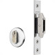 Fechadura Silvana Porta Correr 4500 Redonda Cromada 95026 Fechadura Silvana Porta Correr 4500 Redonda Cromada 95026
