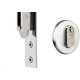 Fechadura Silvana Porta Correr 4500 Redonda Cromada 95026 Fechadura Silvana Porta Correr 4500 Redonda Cromada 95026