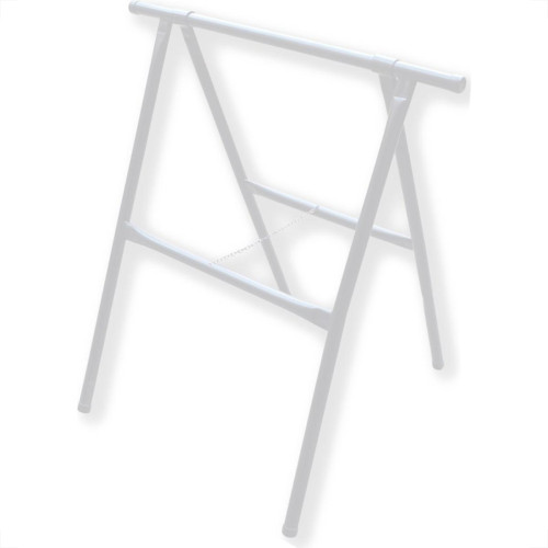 Cavalete Hayner Tubular Dobravel Branco 45 X 45Cm 693058 Cavalete Hayner Tubular Dobravel Branco 45 X 45Cm 693058