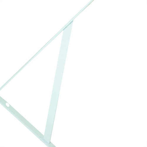 Suporte Prateleira Hayner Vidro Branco 15Cm Peca 13911 Suporte Prateleira Hayner Vidro Branco 15Cm Peca 13911