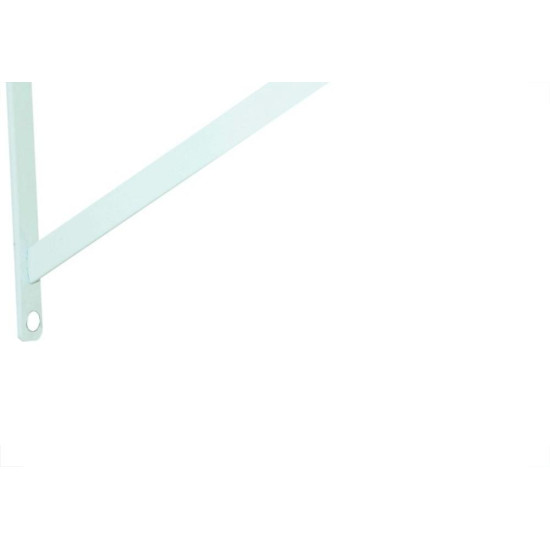 Suporte Prateleira Hayner Vidro Branco 15Cm Peca 13911 Suporte Prateleira Hayner Vidro Branco 15Cm Peca 13911