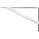Suporte Prateleira Hayner Extra Forte Branca 40Cm Peca 33256 Suporte Prateleira Hayner Extra Forte Branca 40Cm Peca 33256