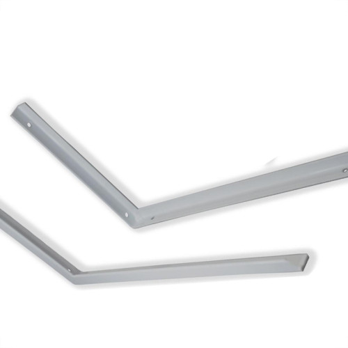 Suporte Prateleira Hayner Reforcada Smf Branca 25Cm Peca 801480 Suporte Prateleira Hayner Reforcada Smf Branca 25Cm Peca 801480