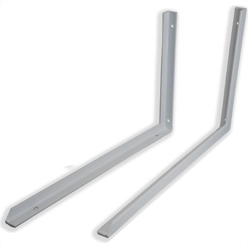 Suporte Prateleira Hayner Reforcada Smf Branca 30Cm Peca 801497 Suporte Prateleira Hayner Reforcada Smf Branca 30Cm Peca 801497