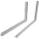 Suporte Prateleira Hayner Reforcada Smf Branca 40Cm Peca 693195 Suporte Prateleira Hayner Reforcada Smf Branca 40Cm Peca 693195