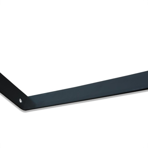Suporte Prateleira Hayner Invertida Preta 15Cm 690743 Suporte Prateleira Hayner Invertida Preta 15Cm 690743