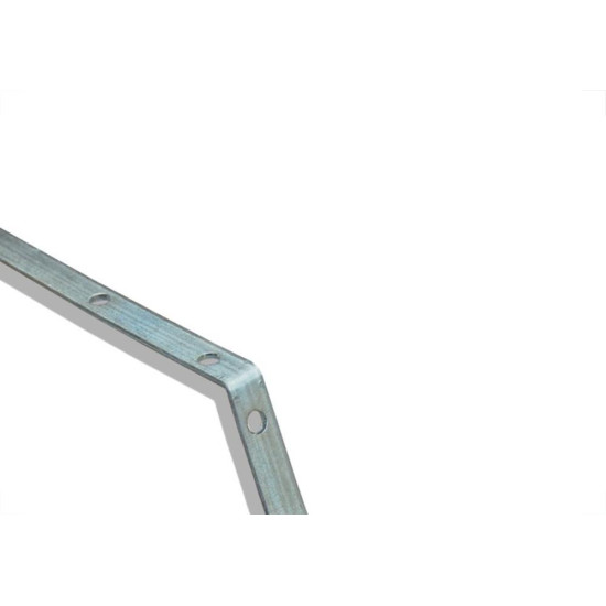 Suporte Calha Hayner Platibanda Fixa Zincado C33 25595 Suporte Calha Hayner Platibanda Fixa Zincado C33 25595