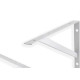 Suporte Prateleira Hayner Forte Branca 15Cm Peca 697261 - Kit C/12 