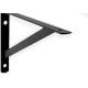 Suporte Prateleira Hayner Forte Preta 15Cm Peca 697278 - Kit C/12 Suporte Prateleira Hayner Forte Preta 15Cm Peca 697278 - Kit C/12