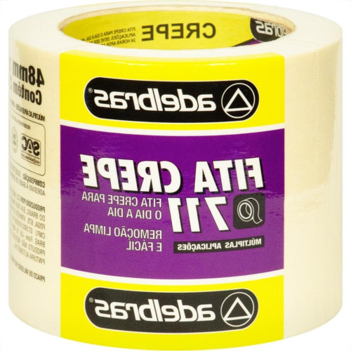 Fita Crepe Adelbras 48X40M - Kit C/2