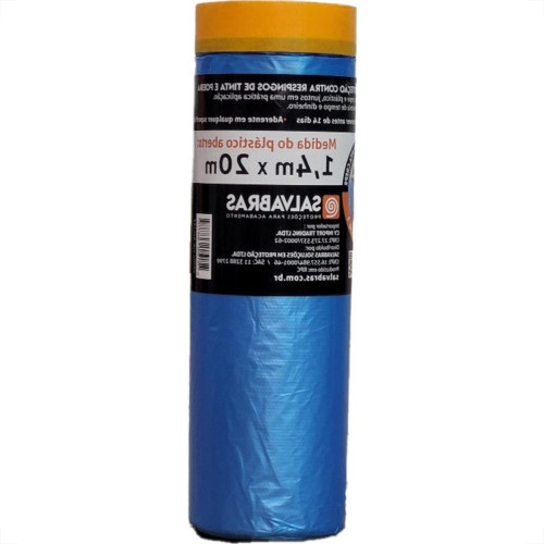 Mascaramento Para Pintura Salvabras Salva Pintura 20M X 1,40M P00082 Mascaramento Para Pintura Salvabras Salva Pintura 20M X 1,40M P00082