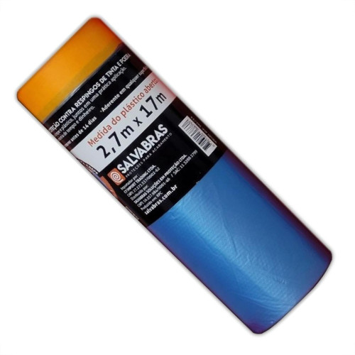 Mascaramento Para Pintura Salvabras Salva Pintura 17M X 2,70M P00083 Mascaramento Para Pintura Salvabras Salva Pintura 17M X 2,70M P00083