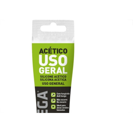 Cola Silicone Unipega 50G Uso Geral Incolor Bisnaga Aes0509.0333 Cola Silicone Unipega 50G Uso Geral Incolor Bisnaga Aes0509.0333