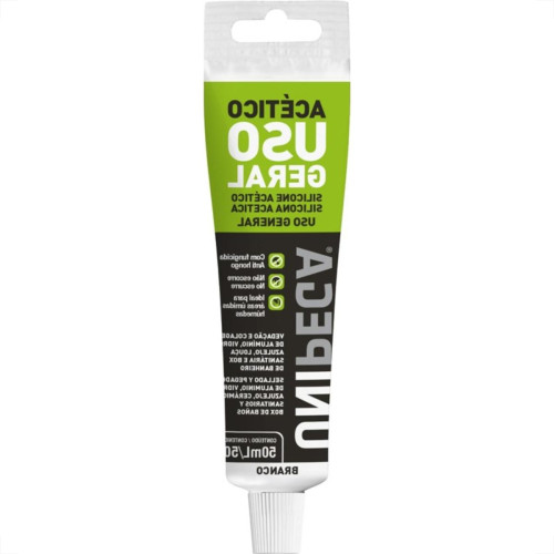 Cola Silicone Unipega 50G Uso Geral Branco Bisnaga Aes0509.0532 Cola Silicone Unipega 50G Uso Geral Branco Bisnaga Aes0509.0532
