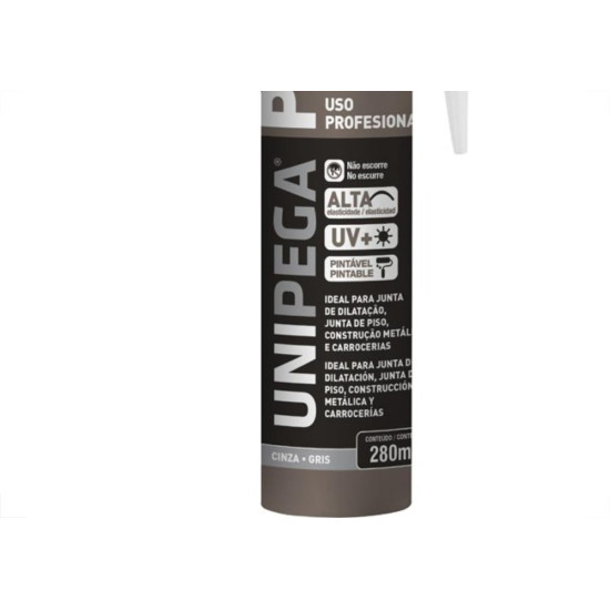Cola Selante Pu40 Unipega Cinza 280G Aes0512.0191 Cola Selante Pu40 Unipega Cinza 280G Aes0512.0191