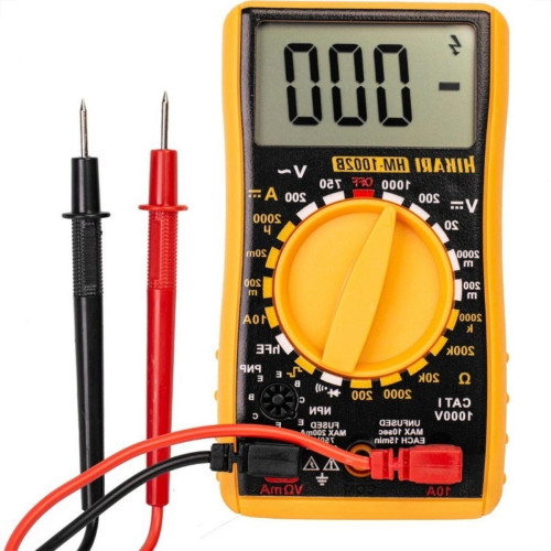 Multimetro Digital Hikari Display Grande Hm-1002B 21N278 Multimetro Digital Hikari Display Grande Hm-1002B 21N278