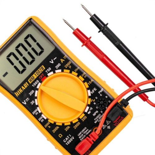 Multimetro Digital Hikari Display Grande Hm-1002B 21N278 Multimetro Digital Hikari Display Grande Hm-1002B 21N278