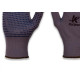 Luva Helanca Kalipso Com Pigmento Cinza - Kit C/12 Luva Helanca Kalipso Com Pigmento Cinza - Kit C/12