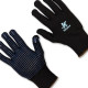 Luva Helanca Kalipso Com Pigmento Preto - Kit C/12 Luva Helanca Kalipso Com Pigmento Preto - Kit C/12